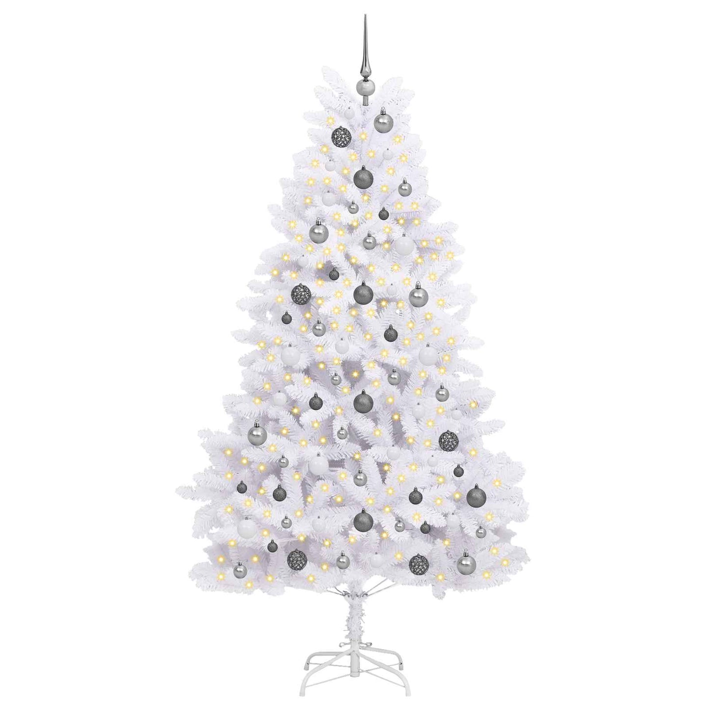 Albero di Natale artificiale Bianco 106 x 106 x 210 cm
