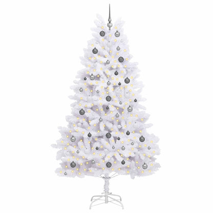 Albero di Natale artificiale Bianco 120 x 120 x 240 cm