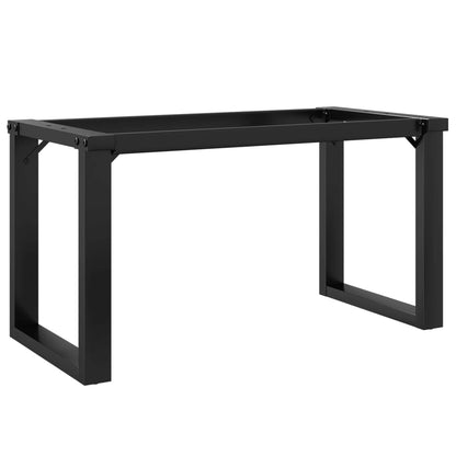 Telaio Gambe a O per Tavolino da Salotto 90x30x43 cm in Acciaio