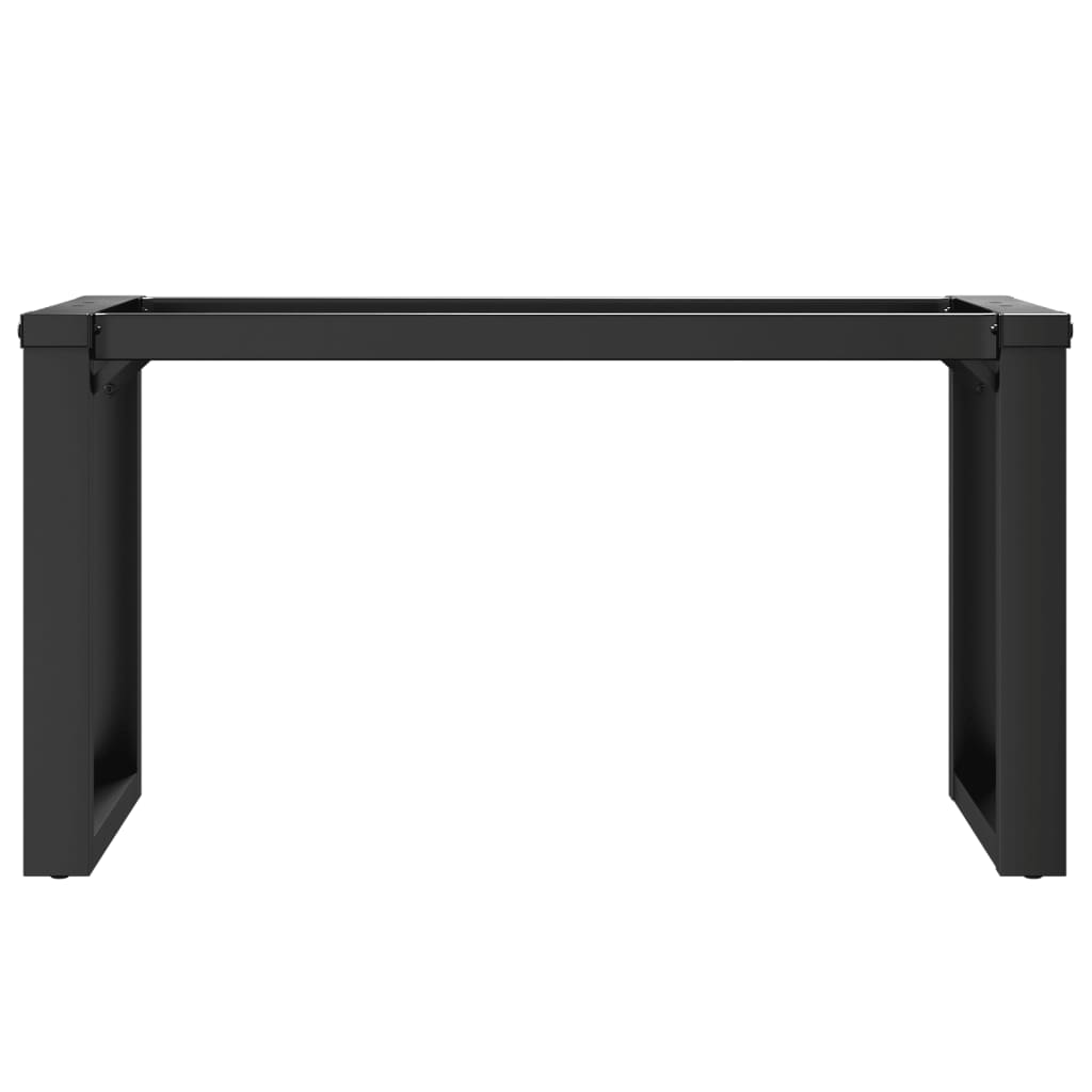 Telaio Gambe a O per Tavolino da Salotto 90x30x43 cm in Acciaio
