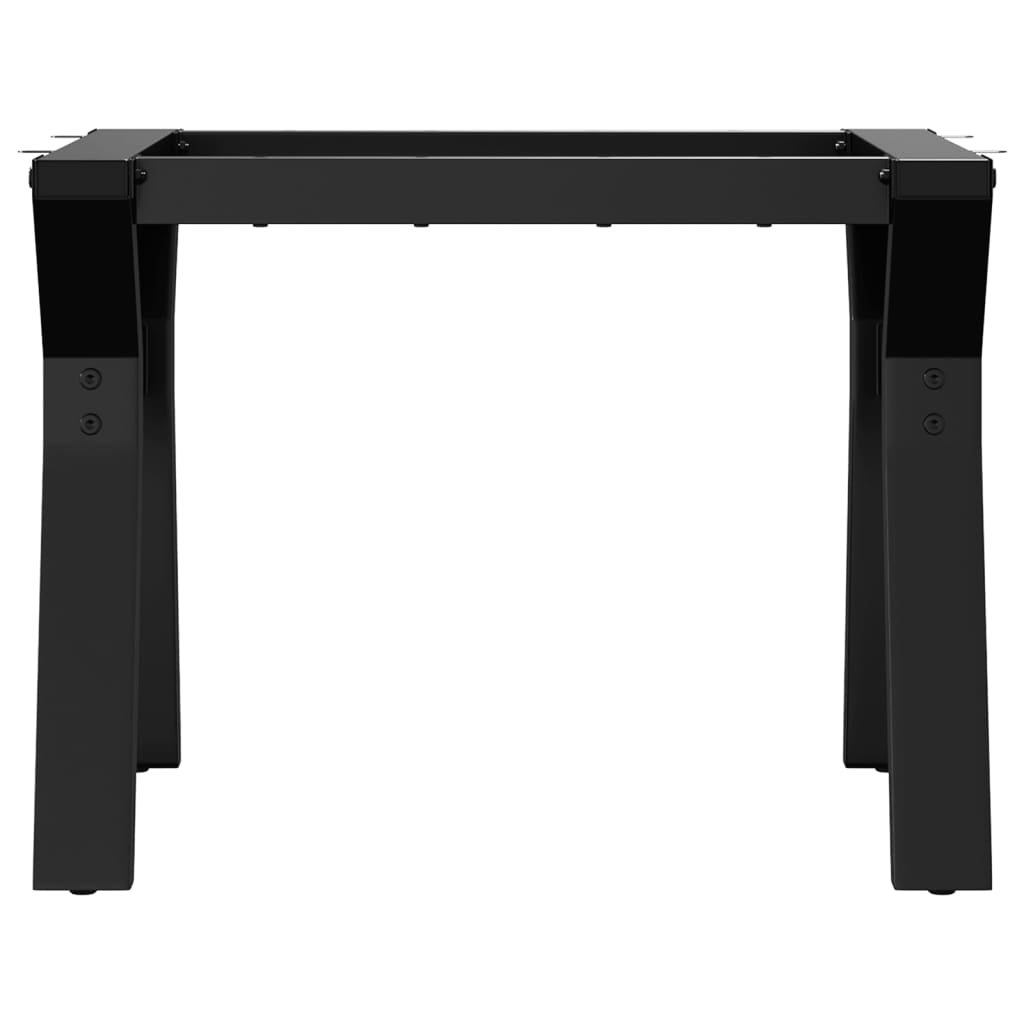 Telaio Gambe a Y per Tavolino da Salotto 50x40x38 cm in Acciaio