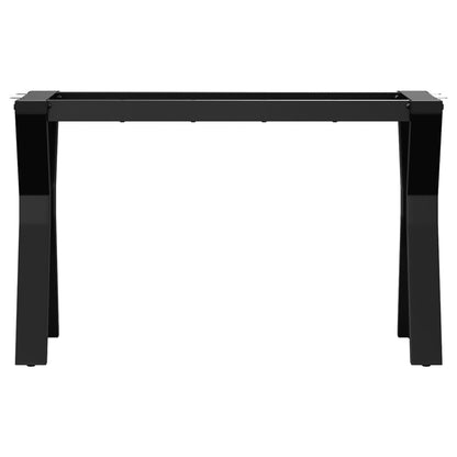 Telaio Gambe a Y per Tavolino da Salotto 70x30x43 cm in Acciaio