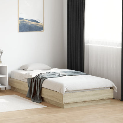 Giroletto con LED Rovere Sonoma 100x200 cm