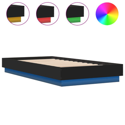 Giroletto con LED Nero 75x190 cm