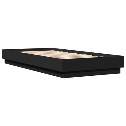 Giroletto Nero 90x200 cm in Legno Multistrato