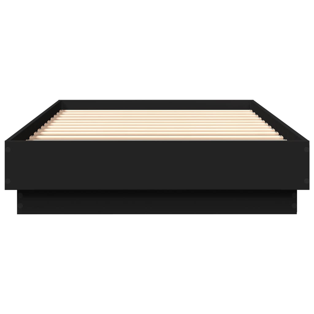 Giroletto Nero 90x200 cm in Legno Multistrato