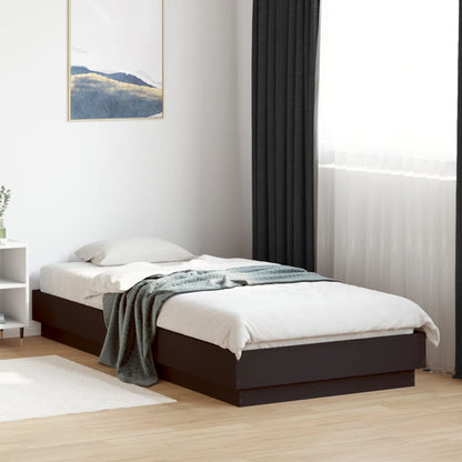 Giroletto Nero 90x200 cm in Legno Multistrato