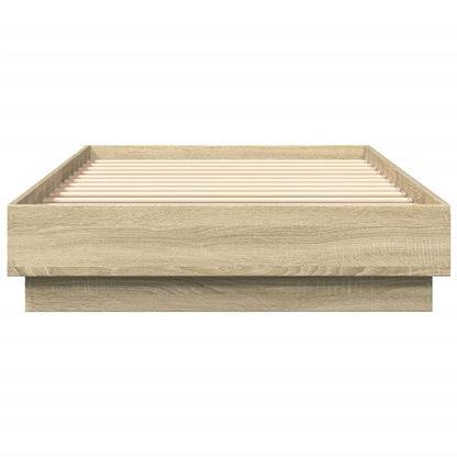 Giroletto senza Materasso Rovere Sonoma 90x200 cm in Truciolato