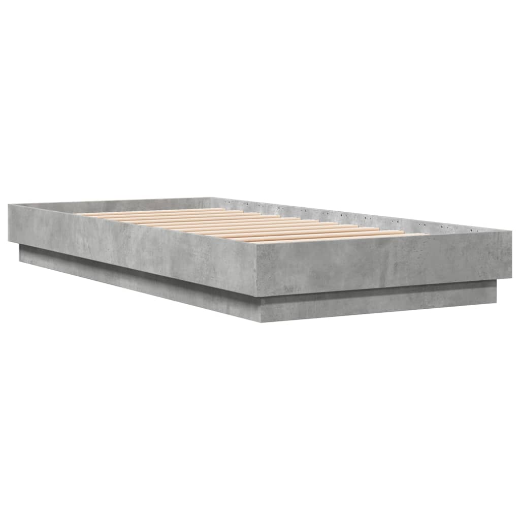 Giroletto Grigio Cemento 90x200 cm in Legno Multistrato