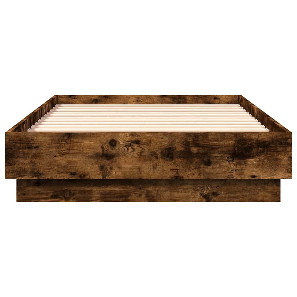 Giroletto senza Materasso Rovere Fumo 90x190 cm in Truciolato