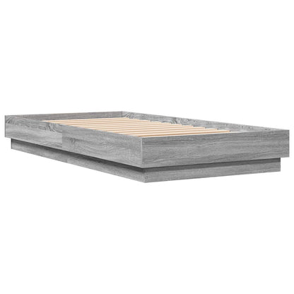 Giroletto Grigio Sonoma 90x190 cm in Legno Multistrato