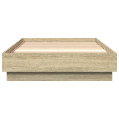 Giroletto senza Materasso Rovere Sonoma 75x190 cm in Truciolato