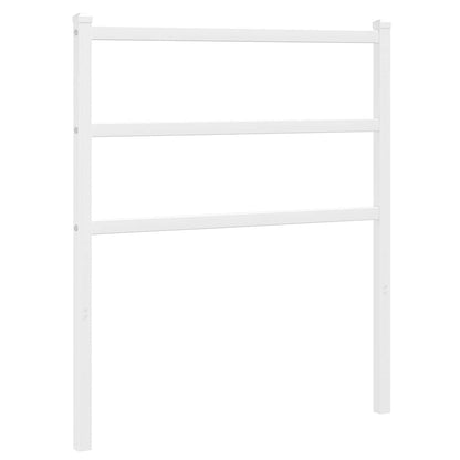 Testiera di Ricambio in Metallo Bianco 75 cm