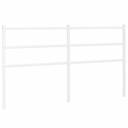 Testiera di Ricambio in Metallo Bianco 150 cm