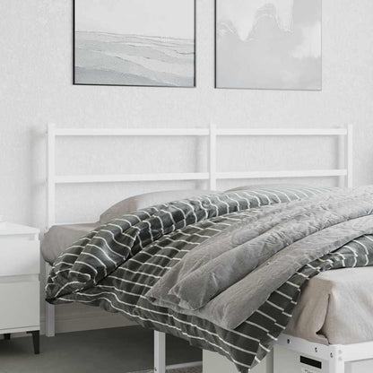 Testiera di Ricambio in Metallo Bianco 160 cm