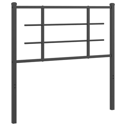 Testiera di Ricambio in Metallo Nero 100 cm