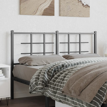 Testiera di Ricambio in Metallo Nero 140 cm