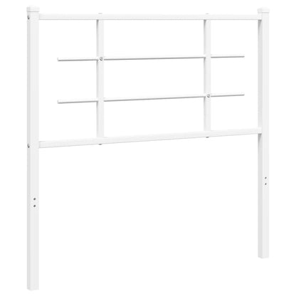 Testiera di Ricambio in Metallo Bianco 100 cm