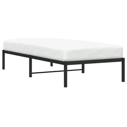Giroletto in Metallo Nero 90x190 cm