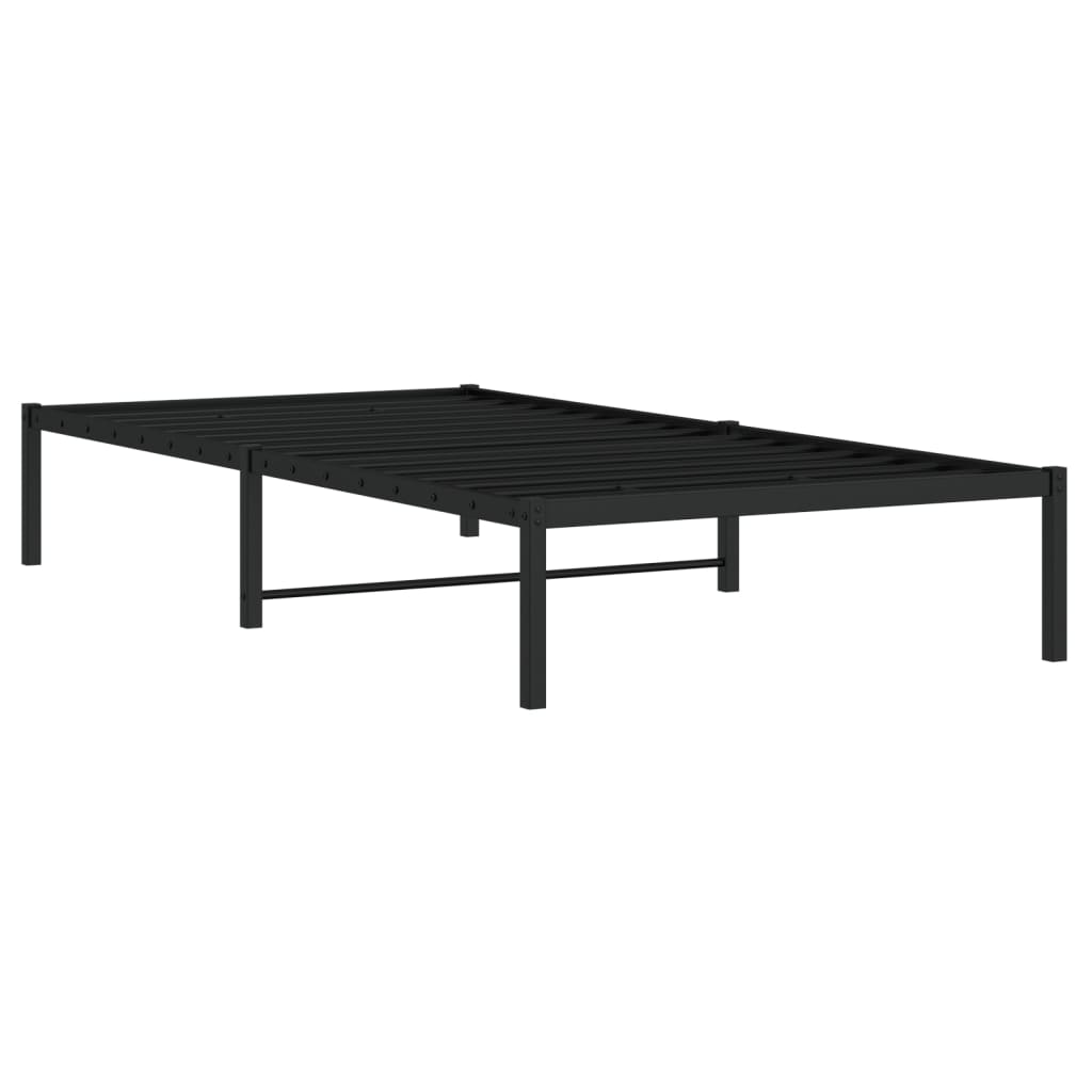 Giroletto in Metallo Nero 100x190 cm