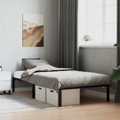Giroletto in Metallo Nero 100x190 cm