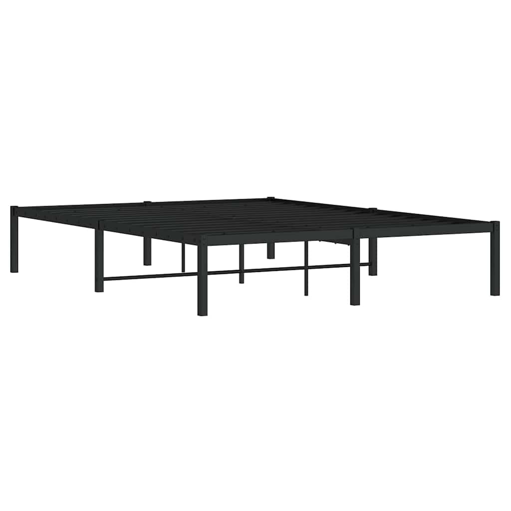 Giroletto in Metallo Nero 140x200 cm