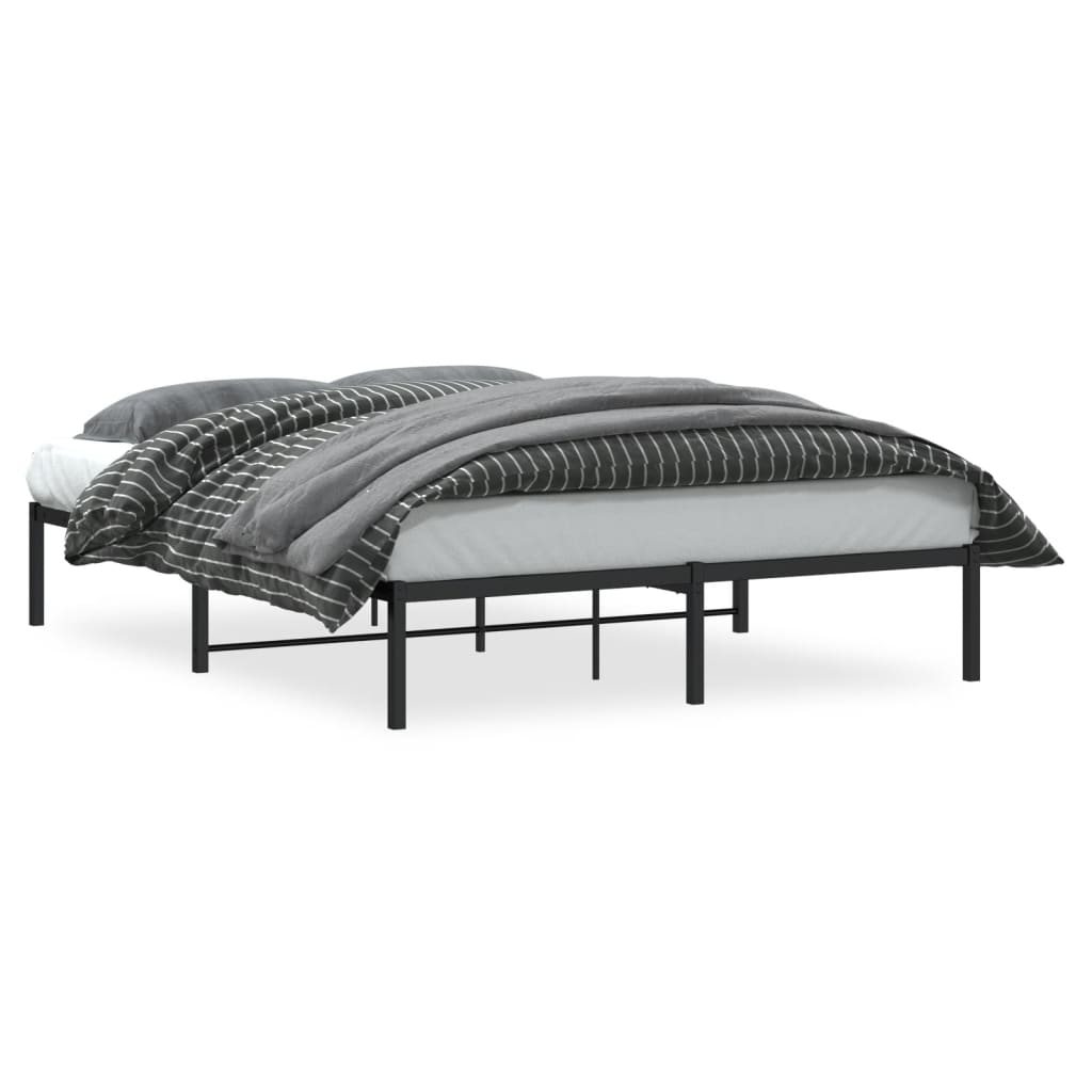 Giroletto in Metallo Nero 150x200 cm