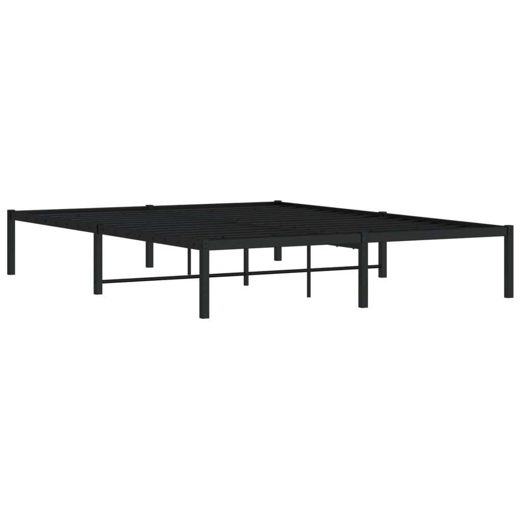 Giroletto in Metallo Nero 150x200 cm