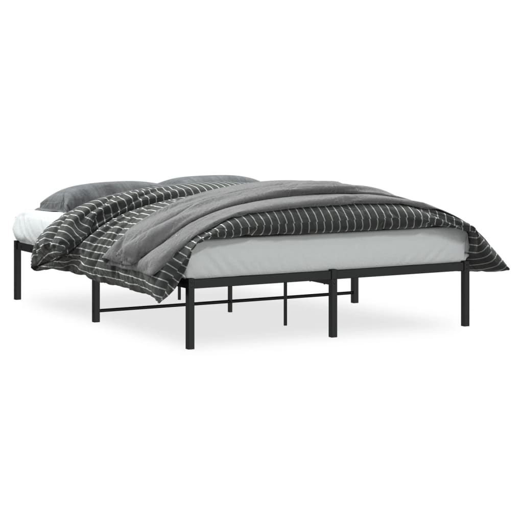 Giroletto in Metallo Nero 160x200 cm
