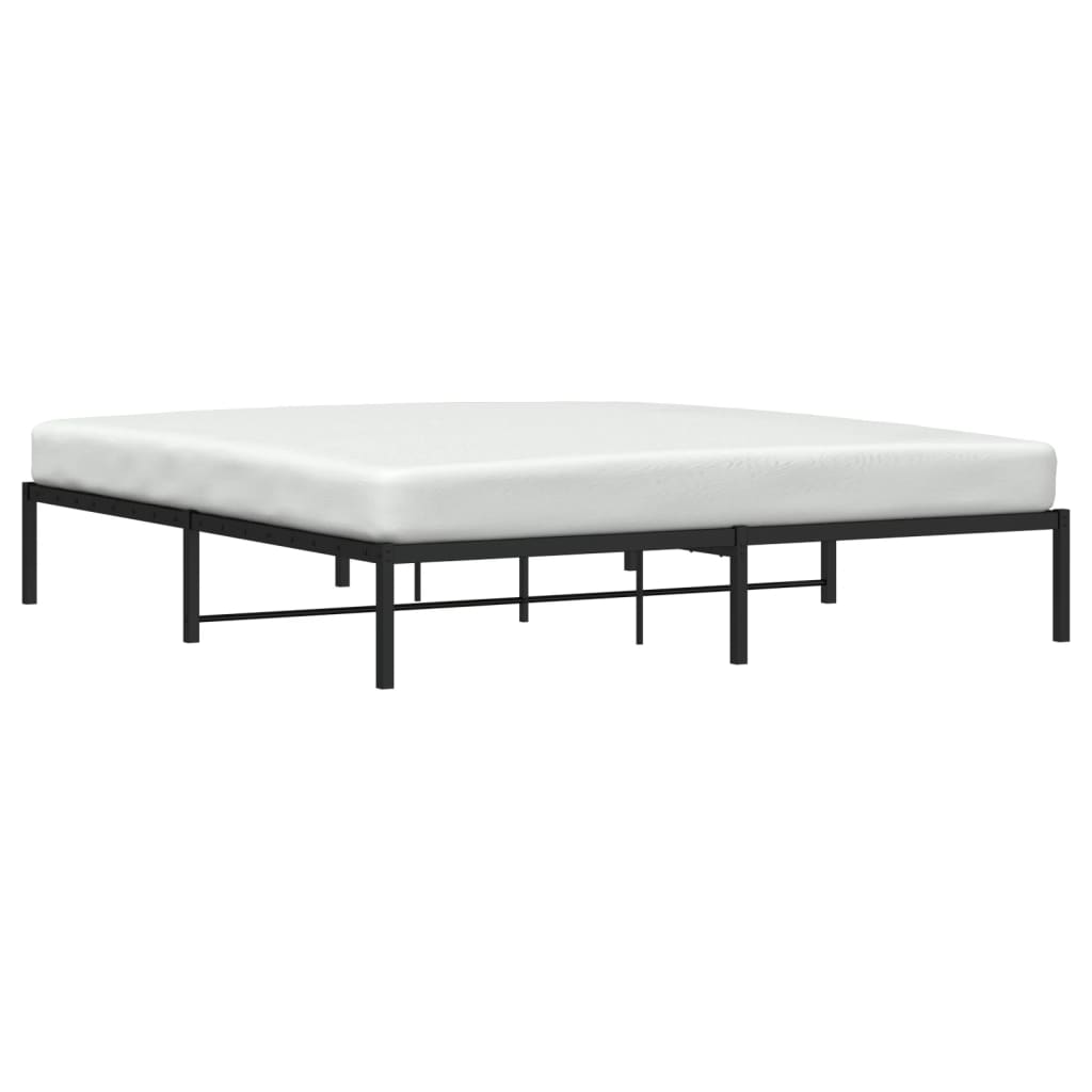 Giroletto Metallo Nero 180x200 cm
