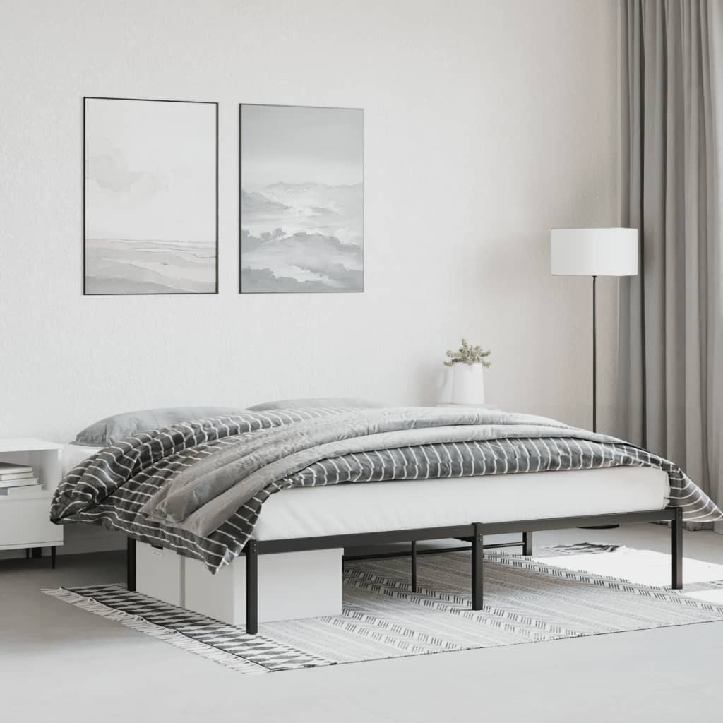 Giroletto Metallo Nero 180x200 cm