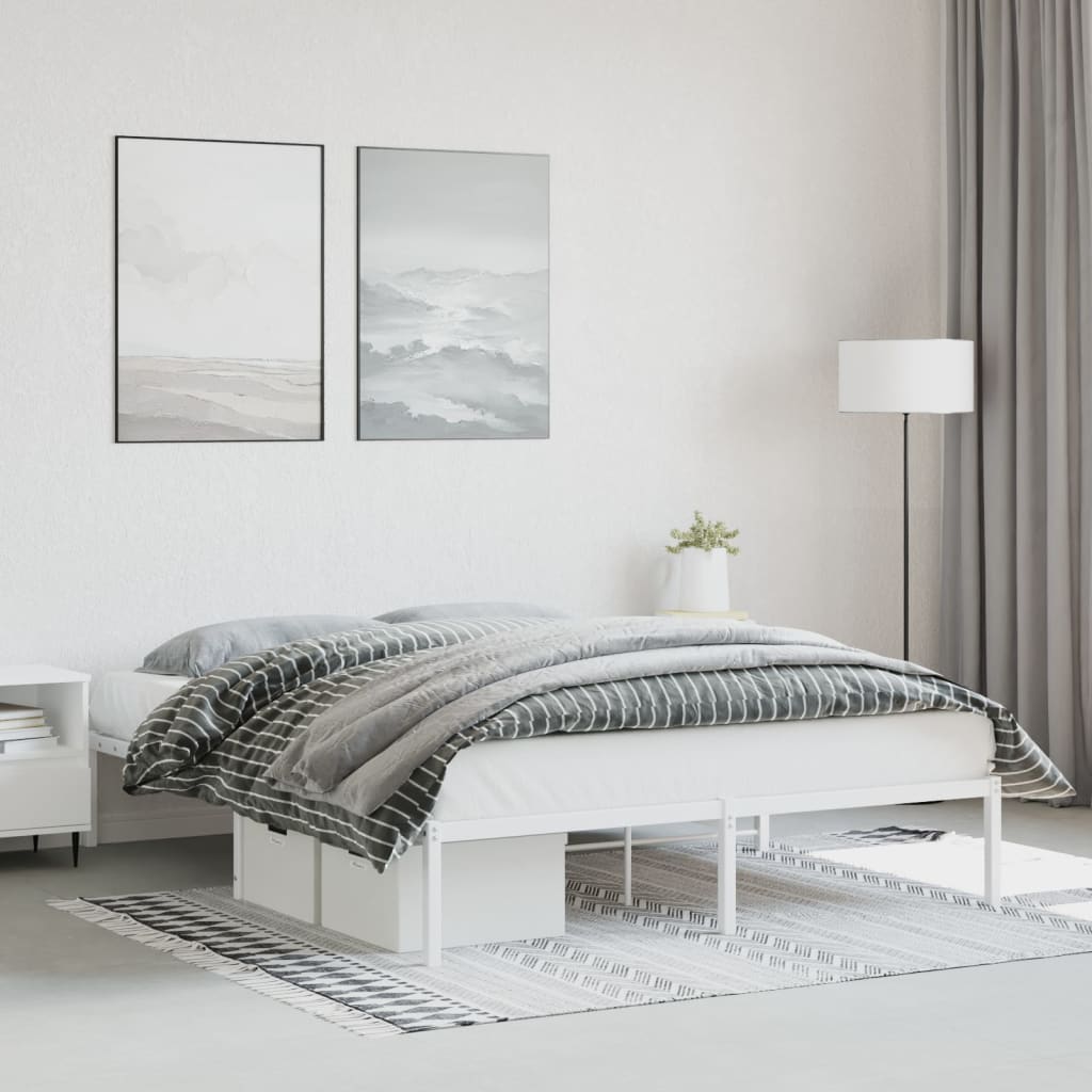 Giroletto in Metallo Bianco 160x200 cm