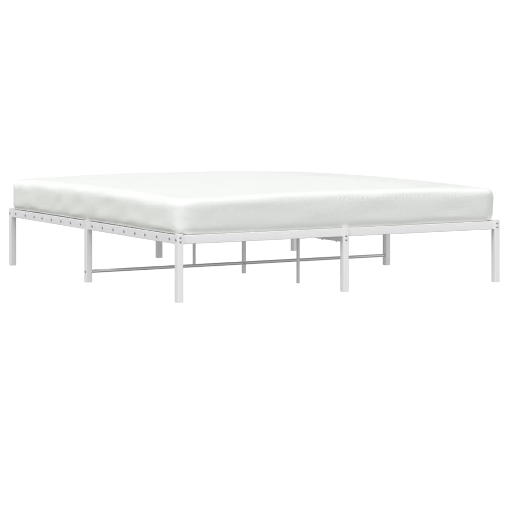 Giroletto Metallo Bianco 180x200 cm