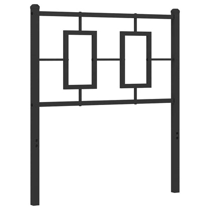 Testiera di Ricambio in Metallo Nero 75 cm