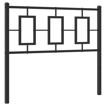 Testiera di Ricambio in Metallo Nero 100 cm