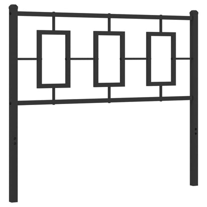 Testiera di Ricambio in Metallo Nero 100 cm
