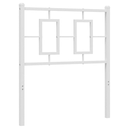 Testiera di Ricambio in Metallo Bianco 75 cm
