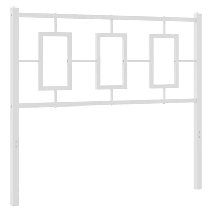 Testiera di Ricambio in Metallo Bianco 100 cm