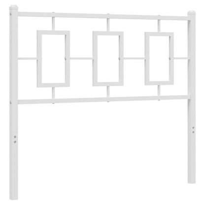 Testiera di Ricambio in Metallo Bianco 100 cm