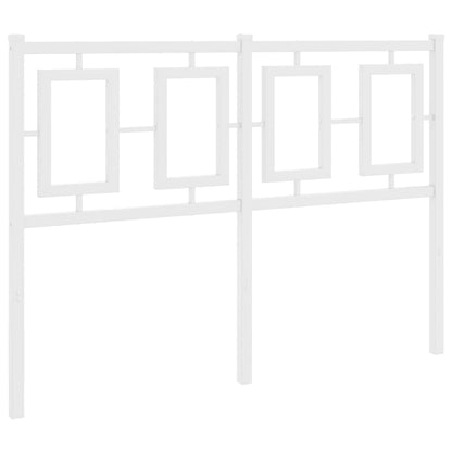 Testiera di Ricambio in Metallo Bianco 120 cm