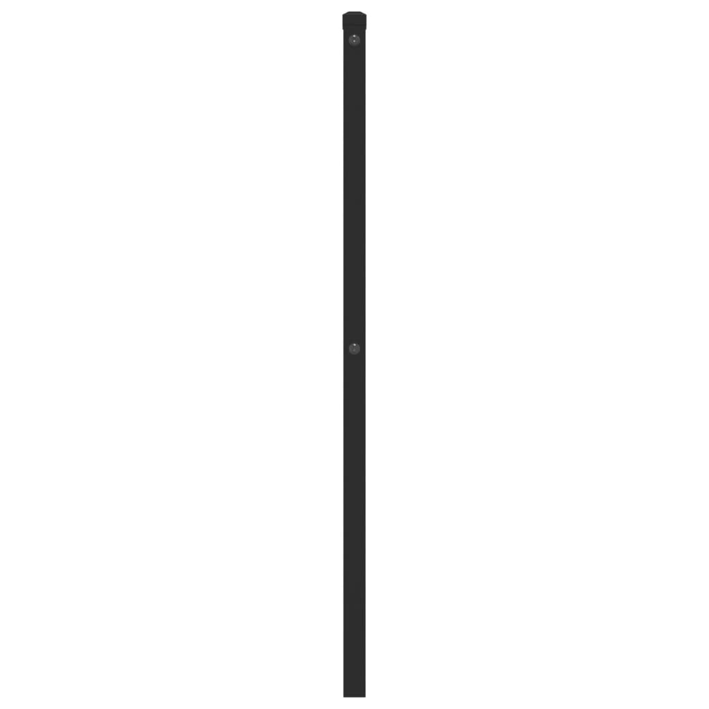 Testiera di Ricambio in Metallo Nero 75 cm