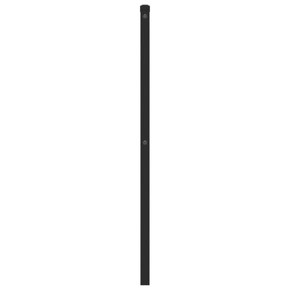 Testiera di Ricambio in Metallo Nero 75 cm