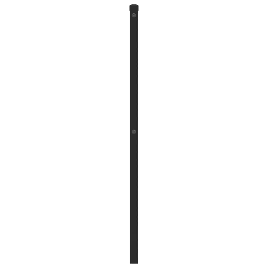 Testiera di Ricambio in Metallo Nero 100 cm