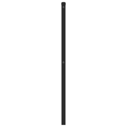 Testiera di Ricambio in Metallo Nero 100 cm