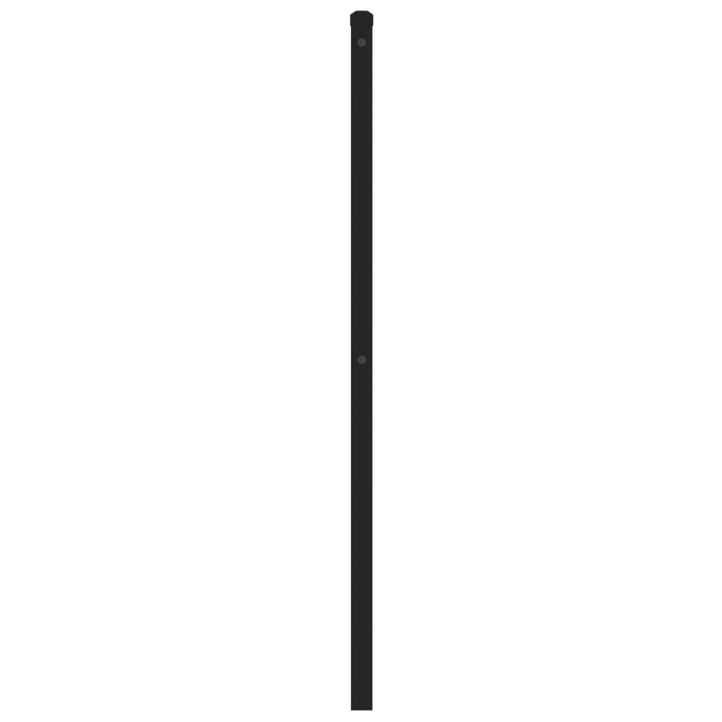 Testiera di Ricambio in Metallo Nero 150 cm