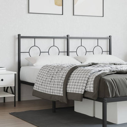 Testiera di Ricambio in Metallo Nero 150 cm