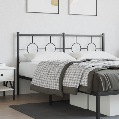Testiera di Ricambio in Metallo Nero 160 cm