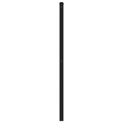 Testiera di Ricambio in Metallo Nero 180 cm