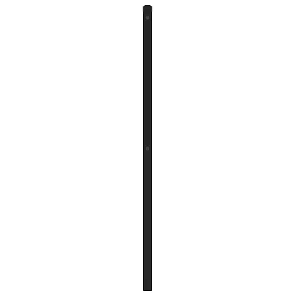 Testiera di Ricambio in Metallo Nero 200 cm