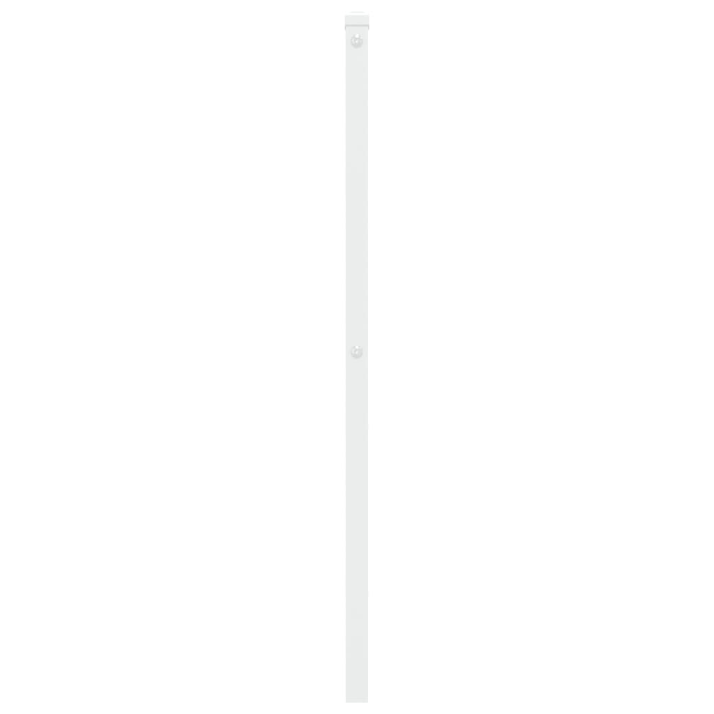 Testiera di Ricambio in Metallo Bianco 75 cm